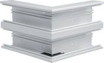External corner for BR 68x210mm of PVC in light grey R90327035 | 4012740301107
