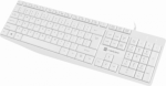Natec | Keyboard | Nautilus NKL-1951 | Keyboard | Wired | US | White NKL-1951 | 5901969435405