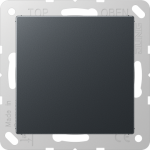 Blank centre plate, anthracite, A500 A594-0ANM | 4011377129382