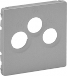 Cover plate Valena Life - TV-R-SAT socket - aluminium 754792 | 3414970461926