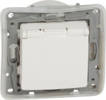 2P+E SCH. SHUTTERS IP44 WHITE 664747 | 3245066647470