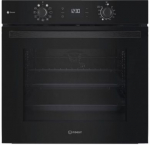 INDESIT Oven | IO K58HS B | 71 L | Electric | Hydrolytic | Electronic | Height 59.5 cm | Width 59.5 cm | Black IO K58HS B | 8050147705360