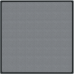 Cover plate for loudspeaker insert 8223 U.   Covered with sound-permeable acoustic grey fabric.   To be used in combination with black matt. 2CKA008200A0291 | 4011395326848