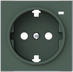 Color: Comodoro Cover plate for Schuko socket outlet code: 8188.8 2CLA858880A1901 | 8427238227016