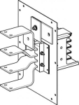 Flange feed unit, Canalis KSA1000, aluminium, 800/1000A, right/left mounting, without line protectio KSA1000AE4 | 3606480003493