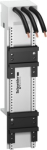 Mounting plate, Linergy BZ, 63A, 3P, 54 x 260mm,1 way, for TeSys Deca GV3, Grey LA9ZA32625 | 3606480100017