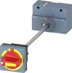 door mounted rotary operator emergency-off IEC IP65 with door Interlocking accessory for 3VA1 250 Manual operating mechanisms for 3VA molded-case circuit breakers. For easy operation of the molded-case circuit breaker 3VA - front operating mechanism, ...