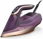 Philips | DST8040/30 Azur 8000 Series | Steam Iron | 3000 W | Water tank capacity 350 ml | Continuous steam 80 g/min | Steam boost performance 260 g/min | Dark Purple DST8040/30 | 8720389004599