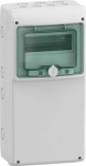 Polyvalent enclosure for power outlet, Mureva Enclosure, 1x8 modules, (W)236mm x (H)460mm, without t 13190 | 3303430131908