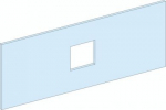 Front plate, PrismaSeT P, for NSX / NSX Vigi 100/160/250, horizontal withdrawable, white, RAL 9003 LVS03618 | 3606481872524