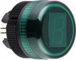 Digital display head, Harmony XB5, 22mm, plastic, green, 7 segments LED + decimal point, 24V DC ZA2VA03 | 3389110648935