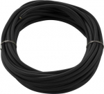 PVC line with fabric sheat, 3-pole, 10m black 961270 | 4024163144209