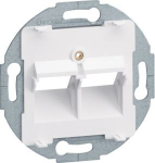 Mounting frame Type B 2-gang, for Central plate UAE B/D 2-gang, hfr, purewhite GMUB29010 | 4012740981965