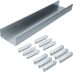 on-floor trunking base two-sided, width=150 height=70mm, dry care AKU1500702 | 4012002239384