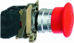 STOP button with spring 1NC Harmony XB4, Red &Oslash;40 stop, &Oslash;22 mm XB4BT42