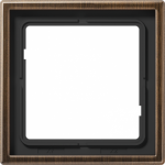 Metal 1-gang frame, antique brass, LS990 ME2981AT | 4011377099470