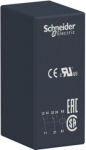 Interface plug-in relay, Zelio RSB, 2 C/O, 24 V AC, 8A. range of product: Zelio Relay - series name: interface relay - product or component type: plug-in relay - device short name: RSB - contacts type and composition: 2 C/O - contacts operation: stan ...