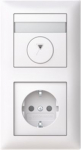 T210-20EUC-916 timer and socket, white, 2P IP21, 10A, 15min, 30min, 1h, 2h, 4h, 8h, Saga 2TKA00005356 | 6438199014166