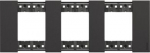 2x3P 71mm Living Now Plate BT-KA4802M3KG | 8005543654347