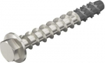 Se&scaron;stūra enkurskrūve ar presētu disku 10x75mm, V4A, 1.4401 3498126 | 4012196958436
