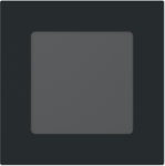 Insert Busch-Infolicht&reg; LED / White black matt - Busch-art linear 2CKA001753A0247 | 4011395344712