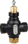 Venta V311T Globe Valve, 3-Way, PN16, Rp 1 Internal Thread, DN25, 10 Kvs, Nodular Iron, Brass plug. 7311733000 | 3606489658724