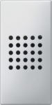 DELTA m-system Buzzer 230 V 50/60 Hz, 80 dB (A) Adjustable loudness level aluminum-metallic 5TG9875-8AM | 4001869357324