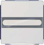 DELTA style, titanium white SCHUKO socket outlet 10/16 A 250 V with spring flap, increased touch protection, Label cover plate 68 x 68 mm DELTA switches and socket outlets &ndash; design and quality to perfection from Siemens. Due to its eternally stylish  ...