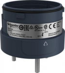 Fixing unit for modular tower lights, Harmony XVU, black, 60mm, 3 pins direct mounting XVUZ01 | 3606480556036