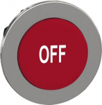 Head for non illuminated push button, Harmony XB4, flush mounted red projecting pushbutton white mar ZB4FL435 | 3606489582494