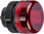 Digital display head, Harmony XB5, Digital display head, red, 22mm, 24V DC ZA2VA04 | 3389110648942
