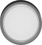 Head for illuminated push button, Harmony XB4, white flush, 22mm, universal LED, spring return, plai ZB4BW3137 | 3389110840056