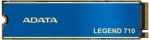 ADATA | LEGEND 710 | 512 GB | SSD form factor M.2 2280 | Solid-state drive interface PCIe Gen3x4 | Read speed 2400 MB/s | Write speed 1800 MB/s ALEG-710-512GCS | 4711085937834