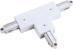 T-shaped connector 1-phase, white 143081 | 4024163092944