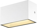 Outdoor wall light SITRA M WL UP/DOWN, LED, CCT, IP44, 3000/4000K, 14W, white 1005153 | 4024163252492