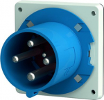 Panel mounted inlet, 63A4p9h230V, IP44 1984 | 4015394013020