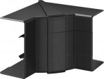 Inner corner for device mounting channel Rapid 45-2 type GK-53100, black, GK-IH53100SW 6113073 | 4012197373184