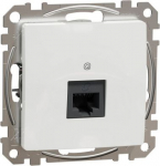 1xRJ45 DATA outlet CAT5E UTP, white Sedna Design SDD111451 | 3606481465917
