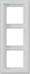 3-gang frame, light grey, LS990 LSD983LG | 4011377030725