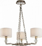 Chandelier Luxe 3 X E14 (40W) cream H006PL-03G | 4251110079141
