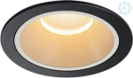 NUMINOS&reg; XL, Recessed ceiling light, 2700 K, 20&deg;, IP20, round, black / white 1009919 | 4024163308359