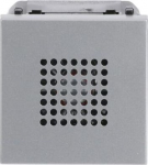 Color: Silver.   Rated voltage: 230 Vac / 50-60 Hz   4 melodies available   Acoustic power at 1 meter with cover plate: 72 dB   Size: 2 modules. 2CLA222400N1301 | 8427238068527