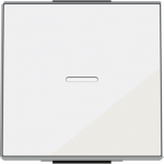 Color: White Glass   Rocker for switches code: 8101, 8101.1, 8101.2, 8101.5, 8102, 8102.1, 8102.5, 8104, 8104.5, 8104.9 & 8110 2CLA850130A2101 | 8427238135700