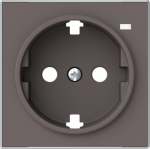 Color: Taupe Cover plate for Schuko socket outlet code: 8188.8 2CLA858880A6301 | 8427238237497