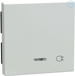 Schneider Electric Merten System M rocker with indicator 435225 is in color active white for single switch. This rocker with indicator belongs to M-Arc, M-Elegance, M-Plan, M-Plan glass, M-Smart, M-Star, System M aesthetic group. The fixing mode of t ...