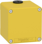 Empty control station, Harmony XAP, XB2 SL, zinc alloy, yellow, M20, undrilled, 80x80x77mm, UL cULus XAPK14 | 3389110001112