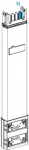 Canalis-riser distribution length at foot riser, 400A, 0,8m, 1 tap-off outlet. range of product: Canalis - product name: KS - product or component type: busbar trunking - busbar description: riser foot - material: aluminium - device application: rise ...