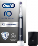 Oral-B Electric Toothbrush | iO White Clean | Rechargeable | For adults | Number of brush heads included 1 | Number of teeth brushing modes 2 | Black/White IO WHITE CLEAN | 8700216117753