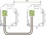 Mechanical interlock for frame size Ex9A16, Withdrawable version, 2 devices IPA 11D/O 2-2 EU 112501 | 8592765125019