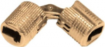 Set of 2 brass internal hinges for PLS box. range of product: Thalassa PLS - accessory / separate part type: internal hinge - device application: multi-purpose - product compatibility: PLS modular boxes - device composition: 2 hinge, fixing elements. ...